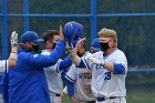 Baseball vs CGA  Wheaton College Baseball vs Coast Guard Academy during game one of the NEWMAC semi-finals playoffs. - (Photo by Keith Nordstrom) : Wheaton, baseball, NEWMAC